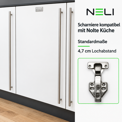 Küchenscharniere für Nolte mit Softclose